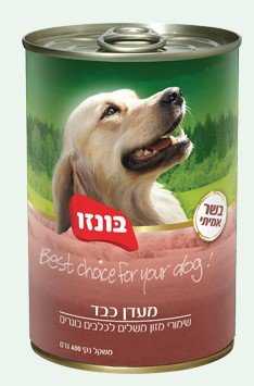 בונזו שימורים כבד 400 גרם