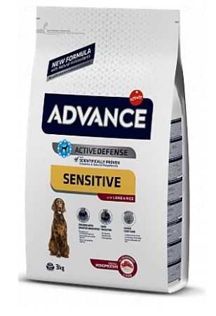 אדוונס סנסטיב כבש 3 ק"ג לכלב