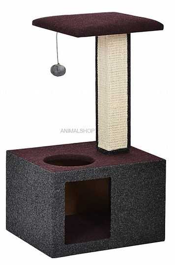 פטקס מתקן גירוד לחתולים גובה 77 ס"מ HY18211