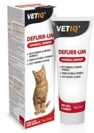 משחה לחתול למניעת כדורי שיער VET-IQ היירבול 70 גר'