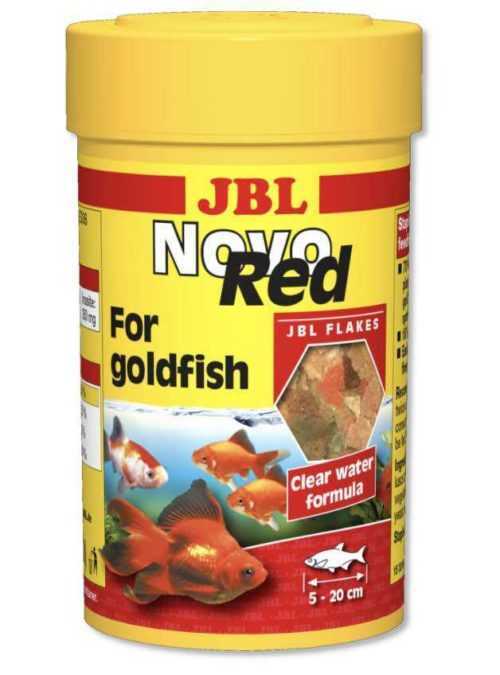 JBL נובו רד פתיתים צפים לדגי זהב 250 מ"ל